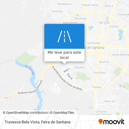 Travessa Bela Vista mapa