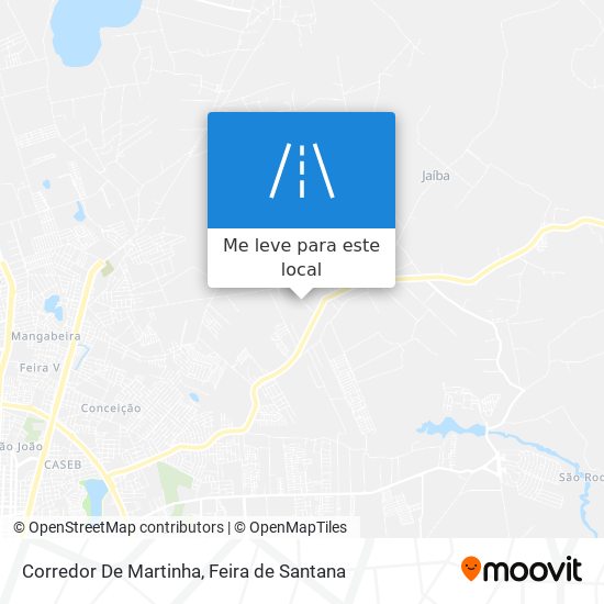 Corredor De Martinha mapa