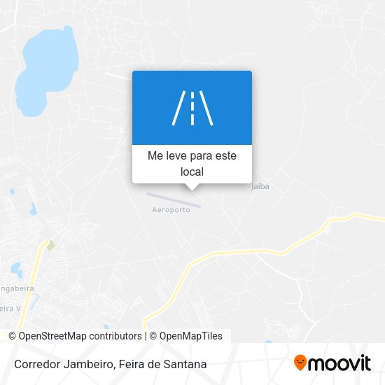Corredor Jambeiro mapa