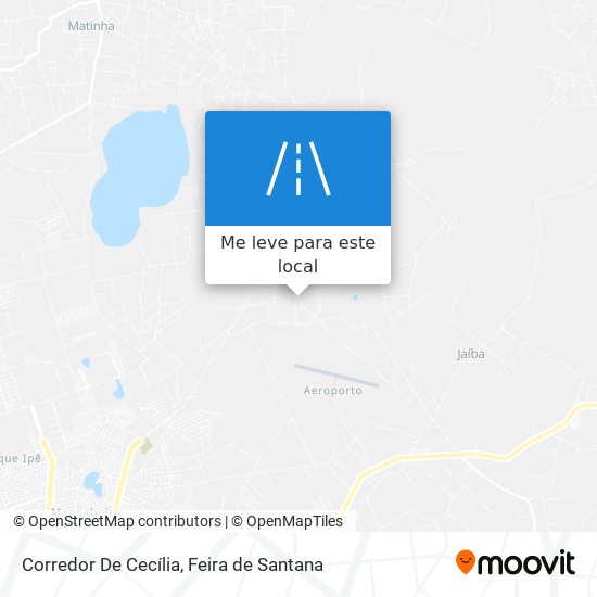 Corredor De Cecília mapa