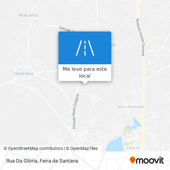 Rua Da Glória mapa