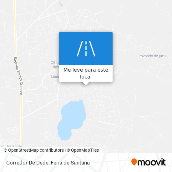 Corredor De Dedé mapa