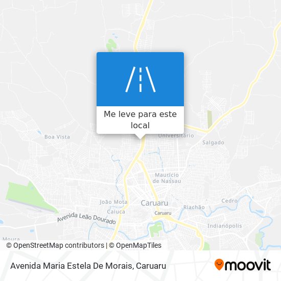 Avenida Maria Estela De Morais mapa