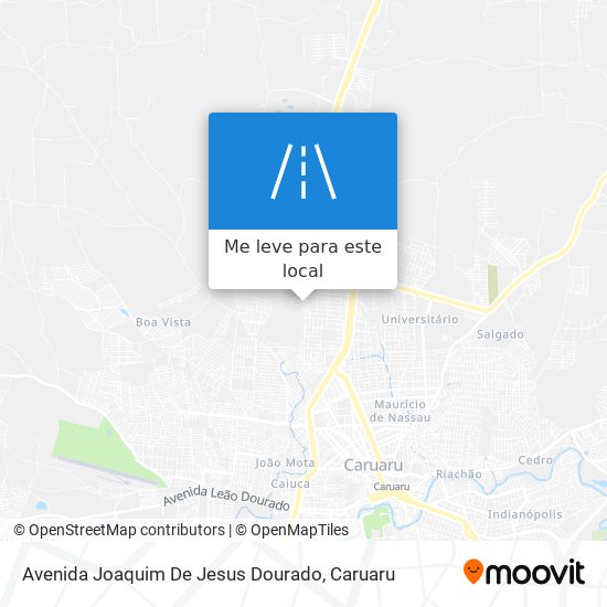 Avenida Joaquim De Jesus Dourado mapa