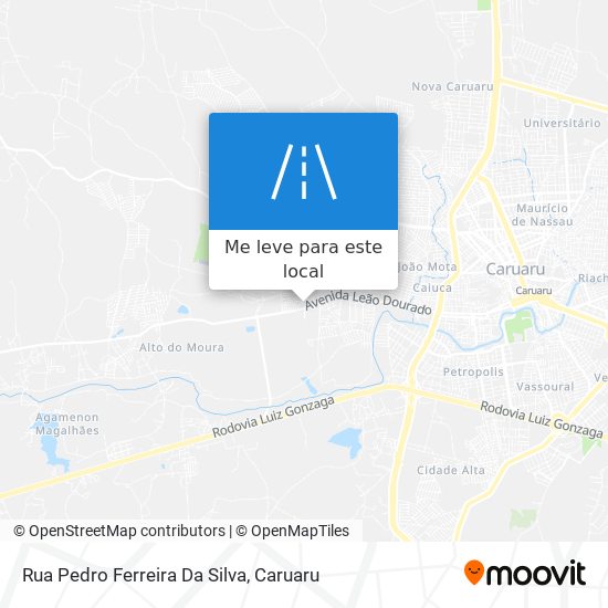 Rua Pedro Ferreira Da Silva mapa