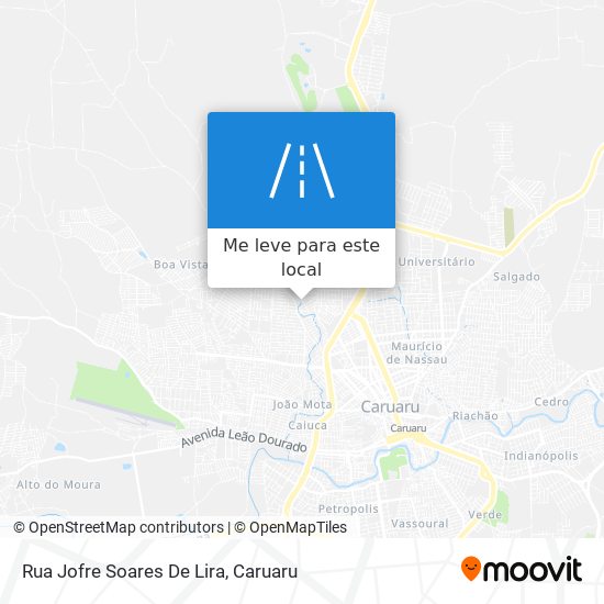 Rua Jofre Soares De Lira mapa