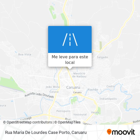 Rua Maria De Lourdes Case Porto mapa