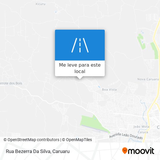 Rua Bezerra Da Silva mapa