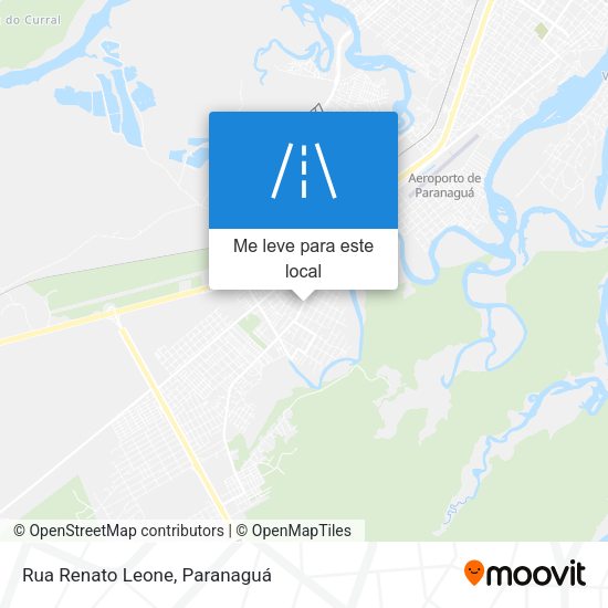 Rua Renato Leone mapa