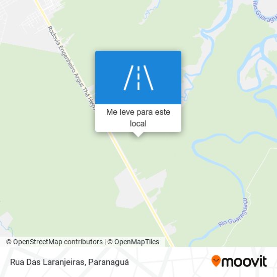 Rua Das Laranjeiras mapa