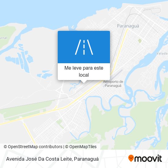 Avenida José Da Costa Leite mapa