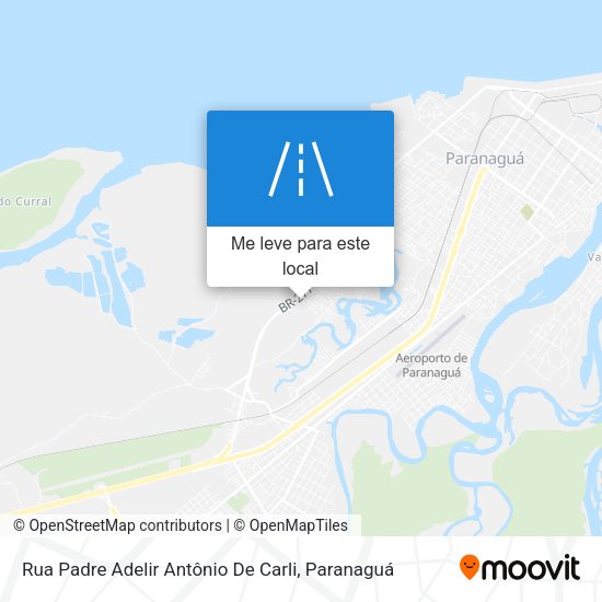 Rua Padre Adelir Antônio De Carli mapa