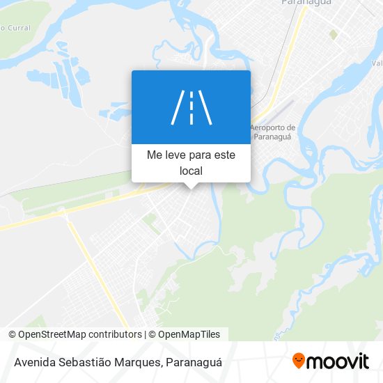Avenida Sebastião Marques mapa