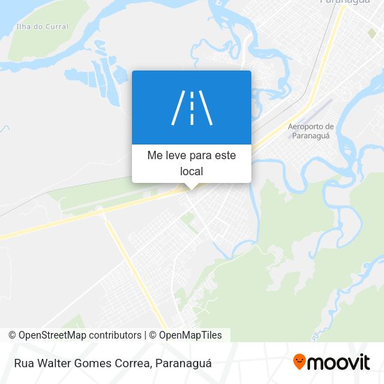 Rua Walter Gomes Correa mapa