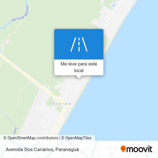 Avenida Dos Canários mapa