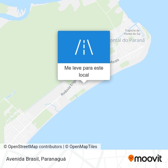 Avenida Brasil mapa