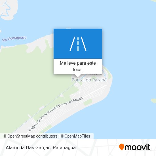 Alameda Das Garças mapa