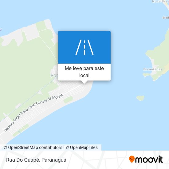 Rua Do Guapé mapa