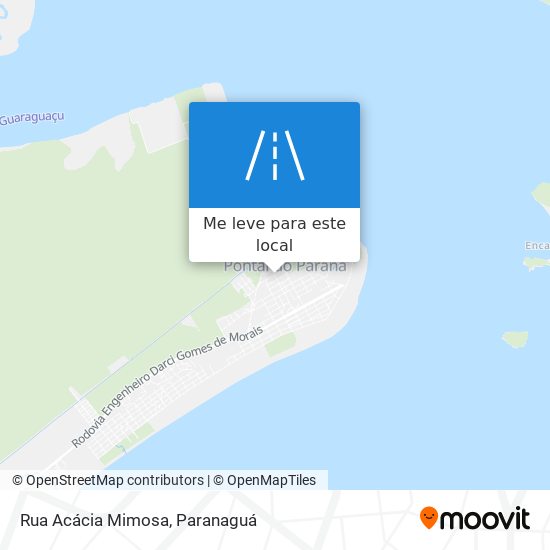 Rua Acácia Mimosa mapa