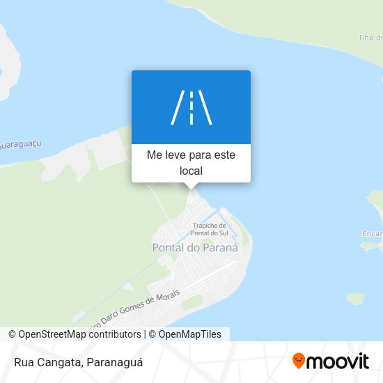 Rua Cangata mapa