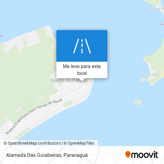 Alameda Das Goiabeiras mapa