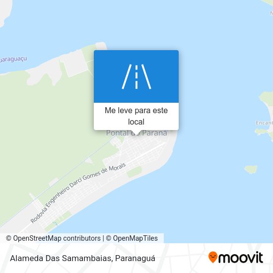 Alameda Das Samambaias mapa