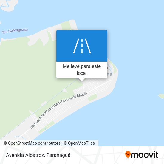 Avenida Albatroz mapa