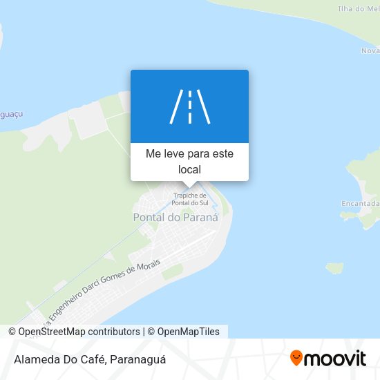 Alameda Do Café mapa