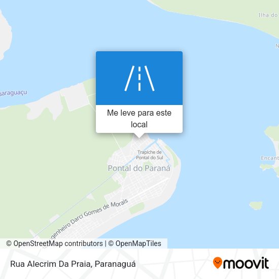 Rua Alecrim Da Praia mapa