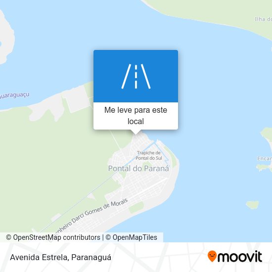 Avenida Estrela mapa