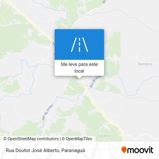 Rua Doutor José Alberto mapa