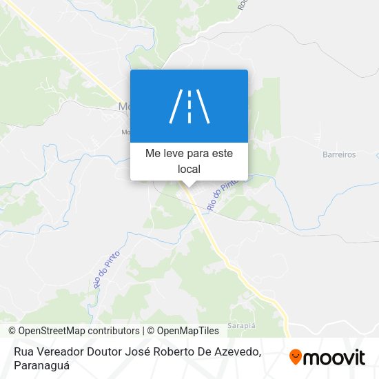 Rua Vereador Doutor José Roberto De Azevedo mapa