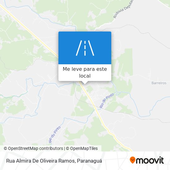 Rua Almira De Oliveira Ramos mapa