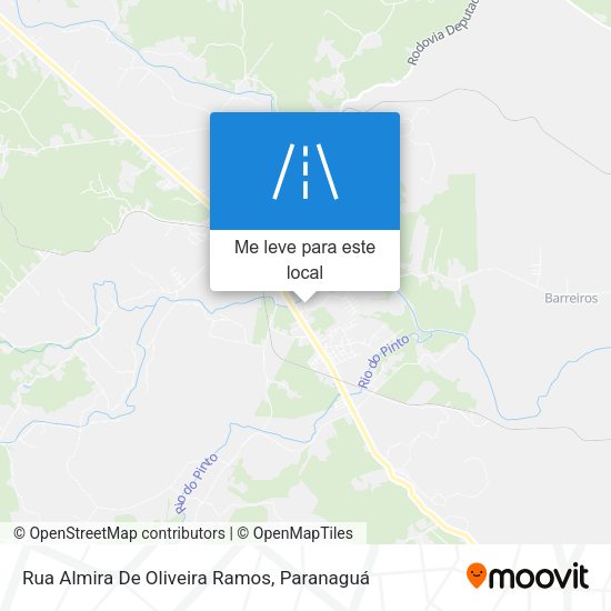 Rua Almira De Oliveira Ramos mapa