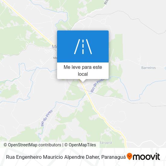 Rua Engenheiro Maurício Alpendre Daher mapa