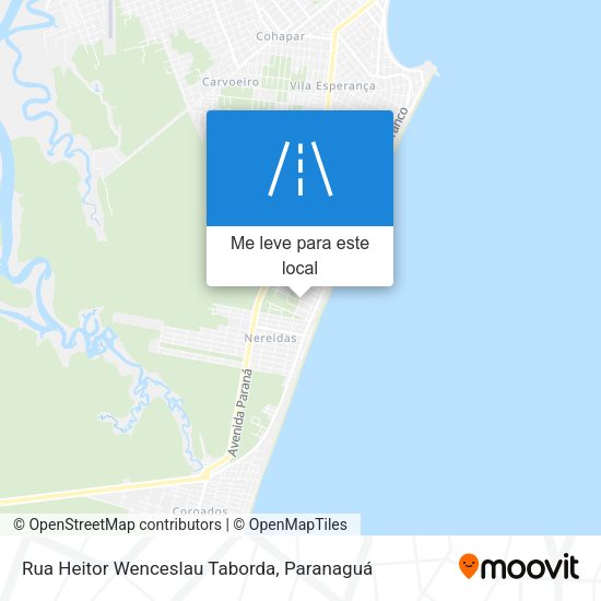 Rua Heitor Wenceslau Taborda mapa