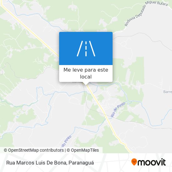 Rua Marcos Luis De Bona mapa