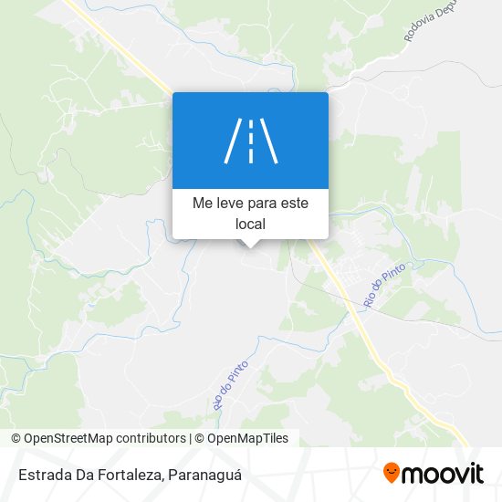 Estrada Da Fortaleza mapa