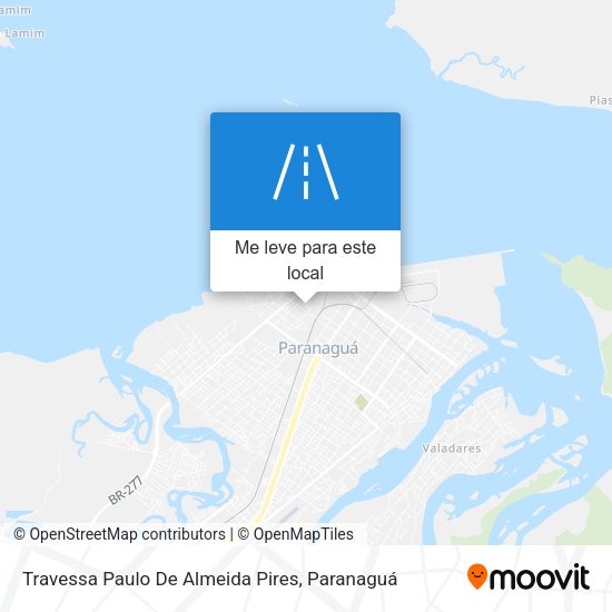 Travessa Paulo De Almeida Pires mapa