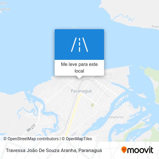 Travessa João De Souza Aranha mapa
