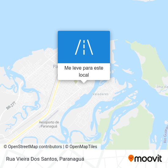 Rua Vieira Dos Santos mapa