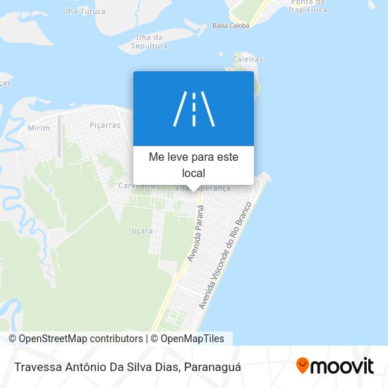 Travessa Antônio Da Silva Dias mapa