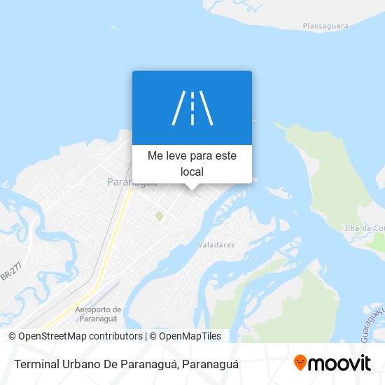 Terminal Urbano De Paranaguá mapa