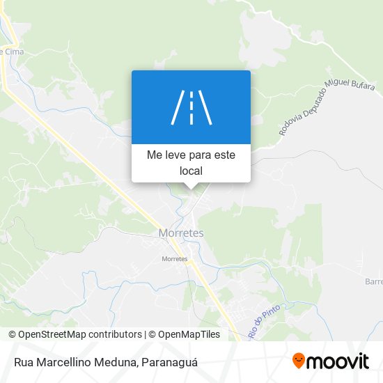 Rua Marcellino Meduna mapa