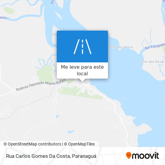 Rua Carlos Gomes Da Costa mapa