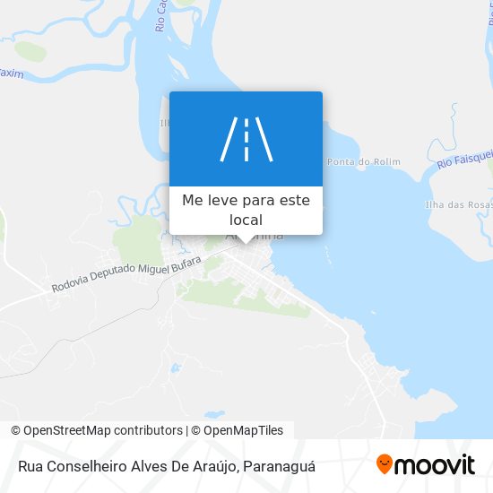Rua Conselheiro Alves De Araújo mapa