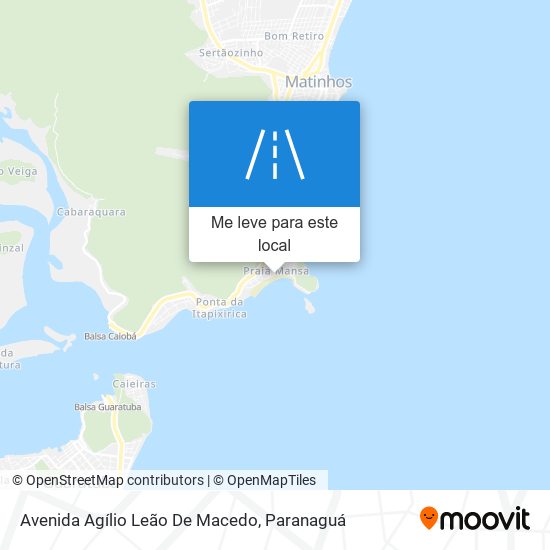 Avenida Agílio Leão De Macedo mapa