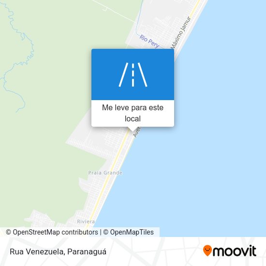Rua Venezuela mapa