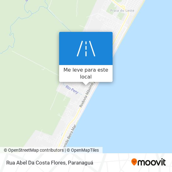 Rua Abel Da Costa Flores mapa