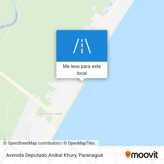 Avenida Deputado Aníbal Khury mapa